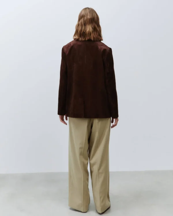 ALYSI BLAZER VELLUTO A COSTE- Cappotti E Giacche