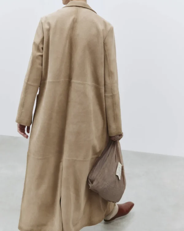 ALYSI CAPPOTTO OVER SUEDE- Cappotti E Giacche