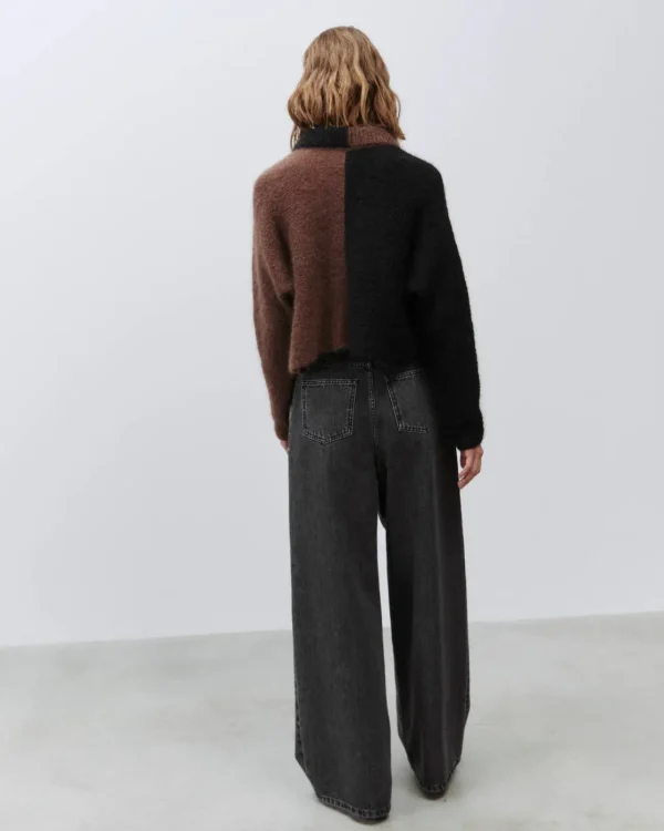 ALYSI CARDIGAN MOHAIR CROPPED- Maglie
