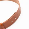 ALYSI CINTA IN PELLE CON RIVETTI- Accessoreria
