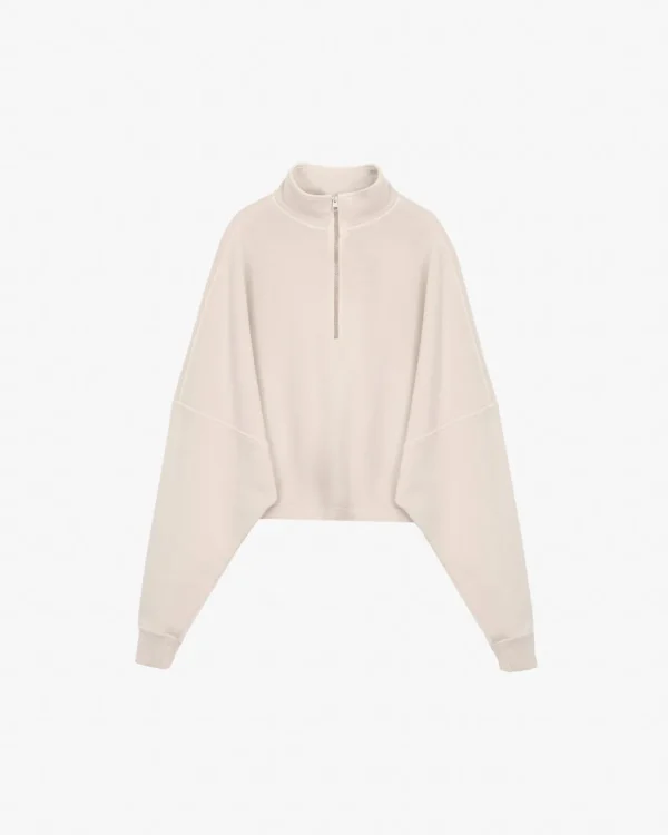 ALYSI FELPA CROPPED CON RICAMO- Licia Florio X Alysi | Maglie