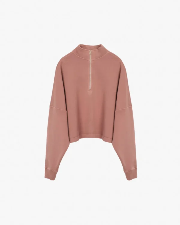 ALYSI FELPA CROPPED CON RICAMO- Licia Florio X Alysi | Maglie