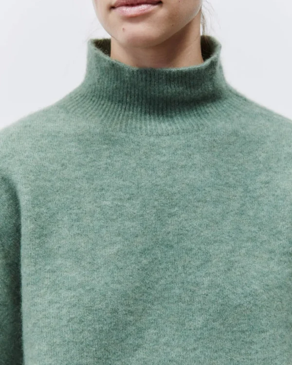 ALYSI MAGLIA COLLO ALTO MISTO ALPACA COMFY- Maglie