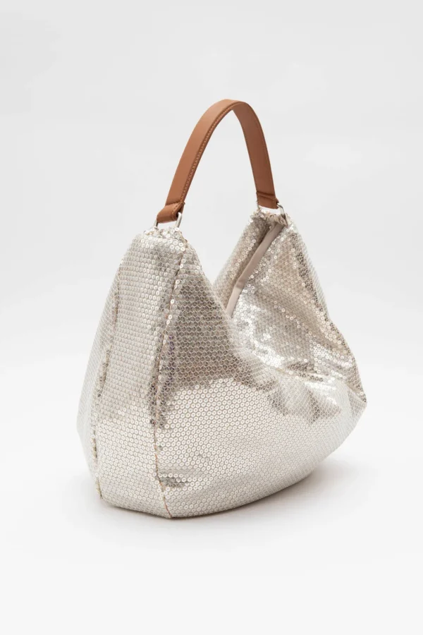 ALYSI MAXI SACCA PAILLETTES- Accessoreria