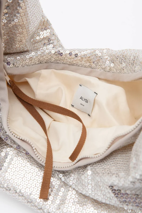 ALYSI MAXI SACCA PAILLETTES- Accessoreria
