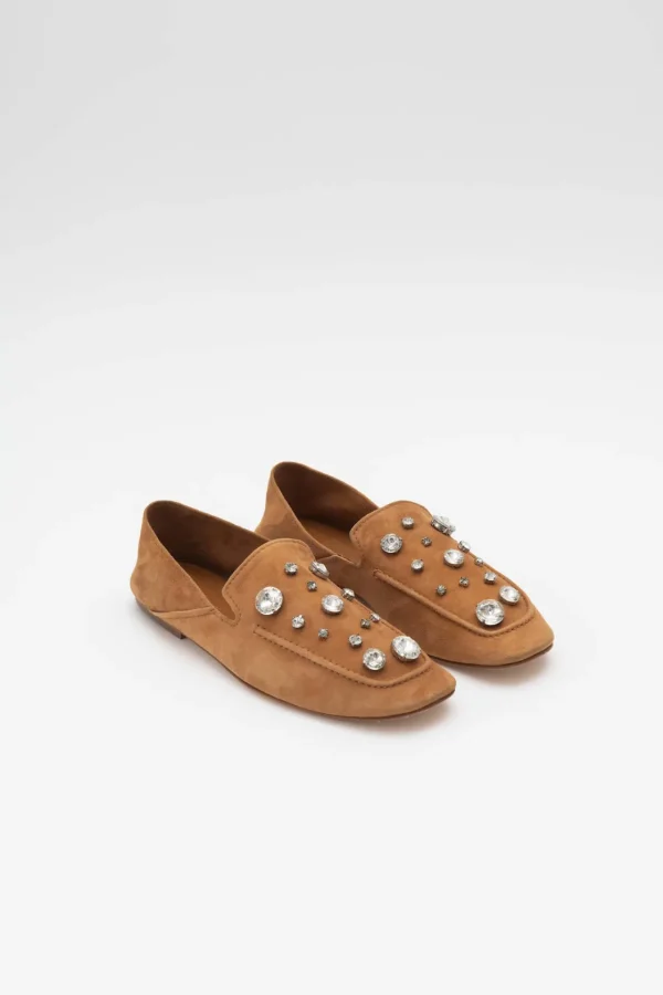 ALYSI MOCASSINO CON STRASS- Scarpe