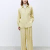 ALYSI OVERSHIRT VELLUTO A COSTE- Topwear