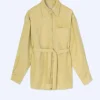 ALYSI OVERSHIRT VELLUTO A COSTE- Topwear