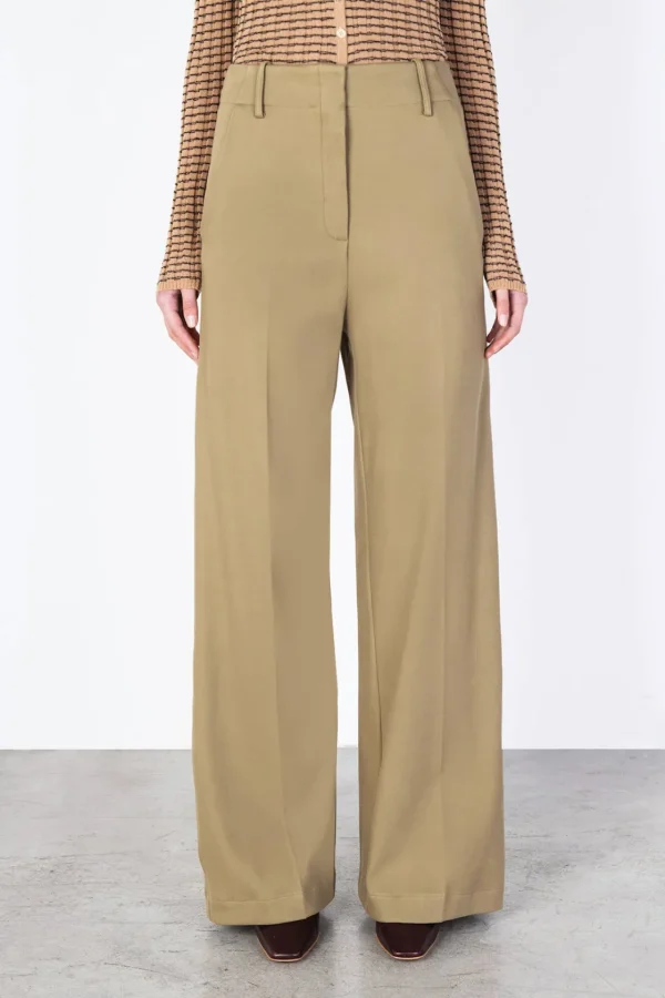 ALYSI PANTALONE PALAZZO- Pantaloni