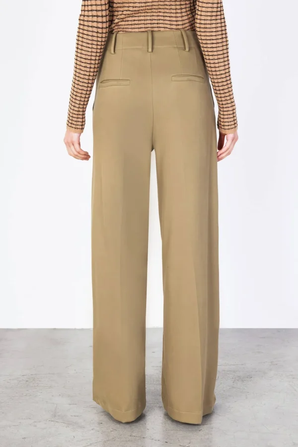 ALYSI PANTALONE PALAZZO- Pantaloni