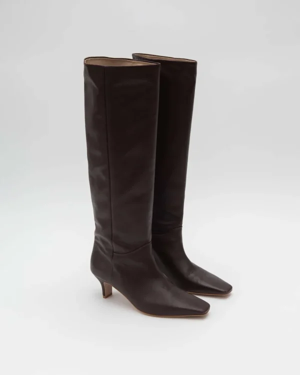 ALYSI STIVALE ALTO CON TACCO- Scarpe